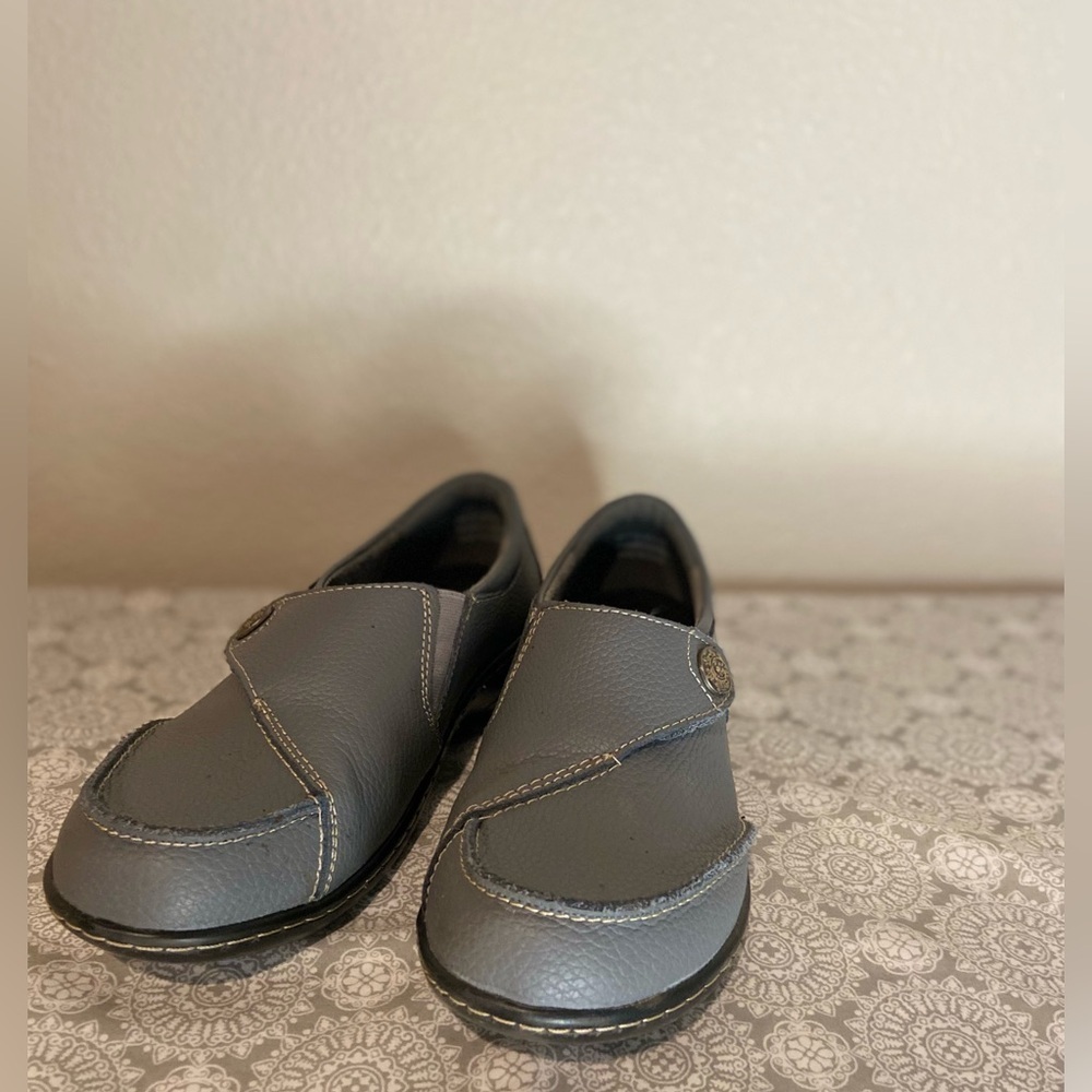 Soft Pebble Leather Slip-On Loafers w/Abeo 3D Customized Orthotic Footbed~Size 7 - Picture 8 of 13
